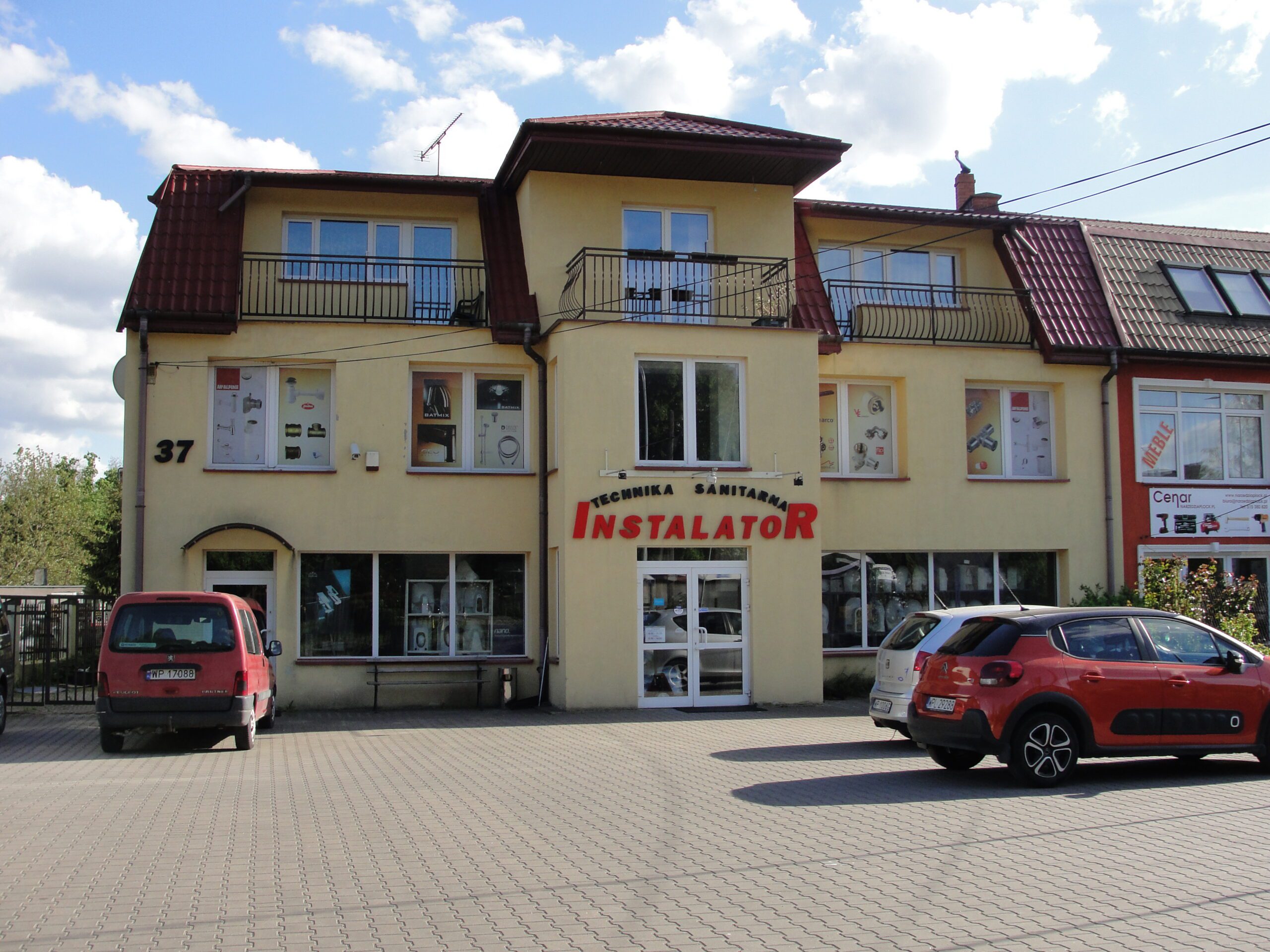 Siedziba firmy Instalator Płock