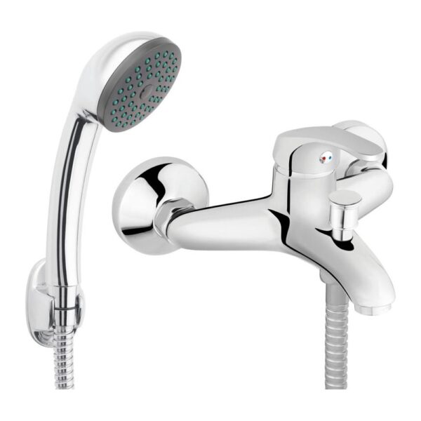 Ferro Basic Bateria wannowa z zestawem natryskowym