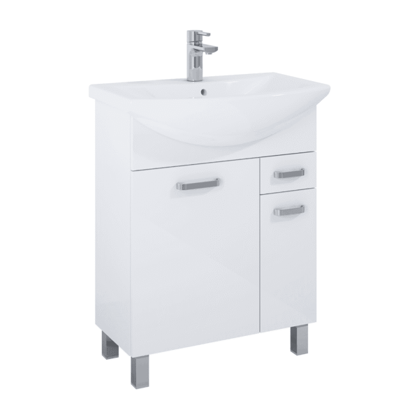 Komplet łazienkowy Elita Sunn 65 2D 1S White HG